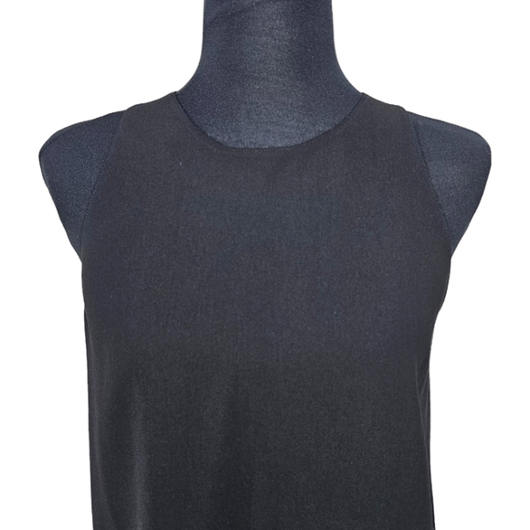 Vince Black Basic Sleeveless Keyhole Back Heavy Knit Layering Tank Top Size XS - Picture 7 of 13